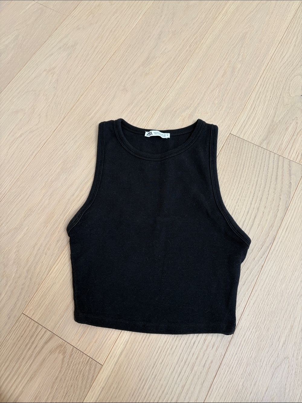 Zara Sleeveless Cropped Top